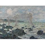 Las redes de pesca en Pourville