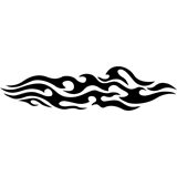 Vinilo decorativo tattoo llama tribal 020