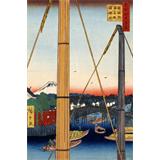 Puente de Inari y capilla de Minato , Teppōzu