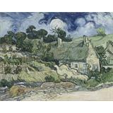 Cabaña cubierta con paja en Cordeville