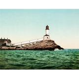 Faro de Isla Blanca, New Hampshire 1901