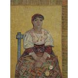 Joven mujer italiana