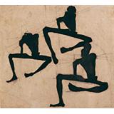 Composición con tres desnudos masculinos