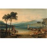 Lago de Ginebra y el Mont Blanc