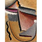 Retrato de la cabeza Resumen de Mela Eschrich