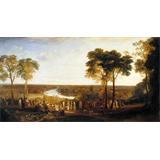 Inglaterra - Richmond Hill, en el cumpleaños del príncipe regente