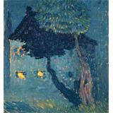 Casa de campo en los bosques