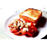 Alimento, Sandwich mixto con ensalada
