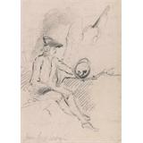 Hombre que sostiene un vidrio 