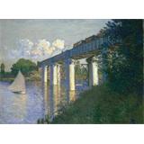 El puente ferroviario en Argenteuil, 1874