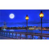 Noche de luna llena en Estocolmo