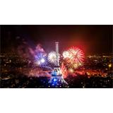 París torre Eiffel fuegos artificiales 2