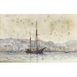 Una goleta de comercio