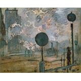 Saint-Lazare Station, Exterior, 1877