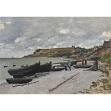 Saint-Adresse, Fishing Boats on the Shore, 1867