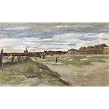 Tierra del blanqueo en Scheveningen