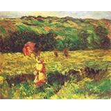 La Promenade cerca Limetz , 1887