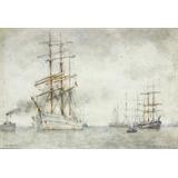 Un velero noruego en Falmouth Roads