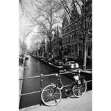 Desde un puente del canal de Amsterdam