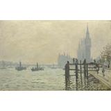 El Támesis, en Westminster, 1871 1