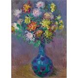 Jarrón de crisantemos , 1882