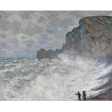 Rough weather at Étretat