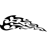 Vinilo decorativo tattoo llama tribal 012