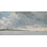 Escena costera con acantilados