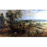 Un paisaje de otoño con una vista del hititas Steen