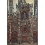 Rouen Cathedral, The Portal, Harmony in Brown, 1894