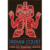 Diseño combinado de los indios del Haida