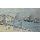 Vista del viejo puerto exterior en el Le Havre, 1874