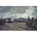 La estación de ferrocarril en Argenteuil, 1872