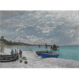 La playa en Sainte -Adresse