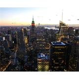 Nueva York vista desde el Rockefeller Center de noche