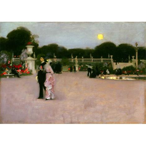 En los jardines de Luxemburgo