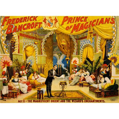 Frederick Bancroft, príncipe de magos , encantamientos del mago