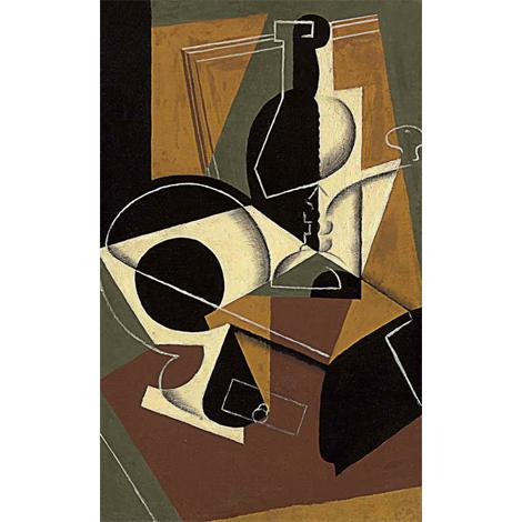 Molinillo de café y una botella