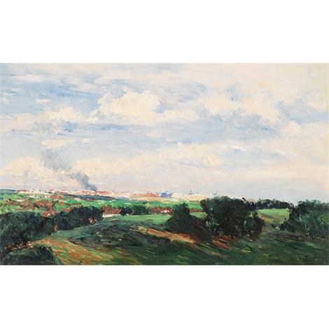 Vista de Madrid desde el Plantío de los Infantes o Madrid Visto desde El Pardo