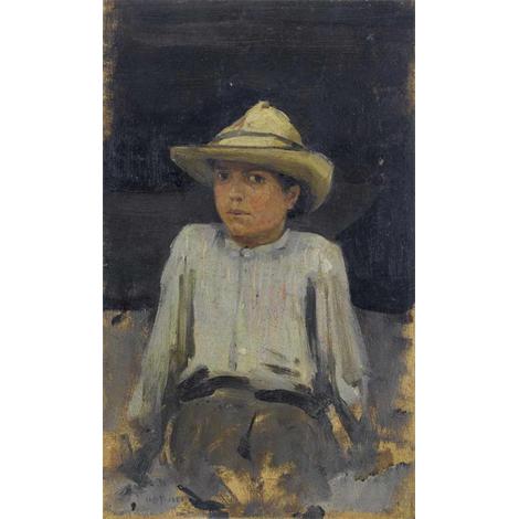 Muchacho con el sombrero