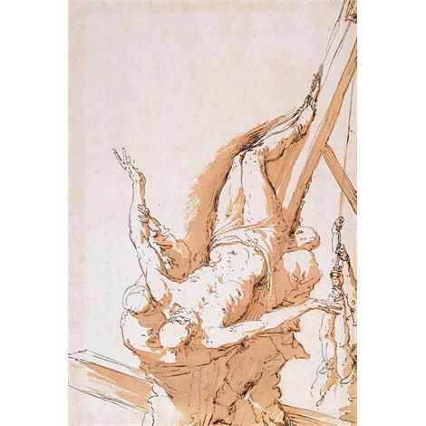 Crucifixion de San Pedro, c.1625-1630
