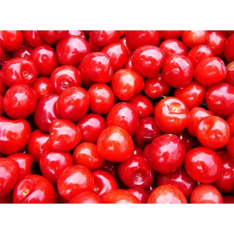 Fruta, cerezas sin rabo