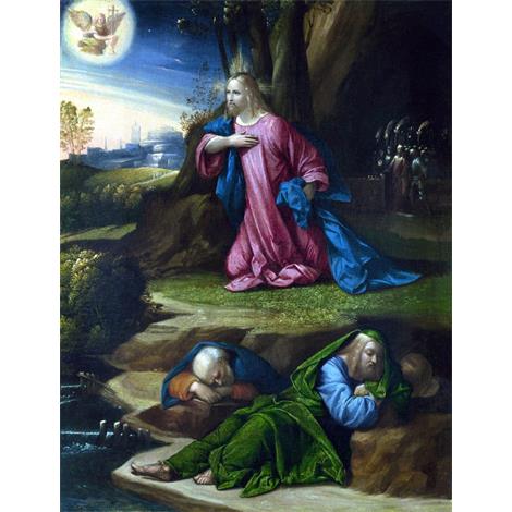 La agonía en el jardín