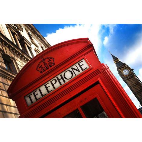 Londres cabina telefónica y Big Ben