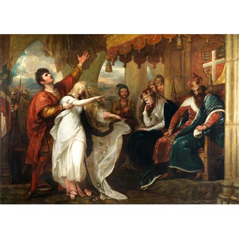 Hamlet, acto IV, escena V (Ofelia Antes de que el Rey y la Reina)