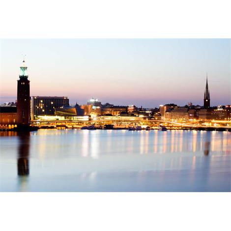 Estocolmo anocheciendo