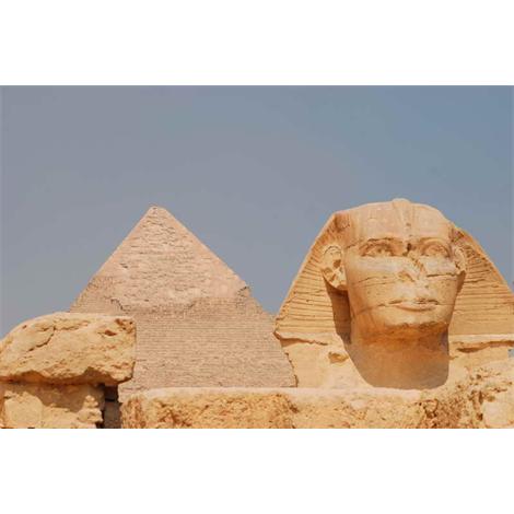Esfinge de Giza y pirámide