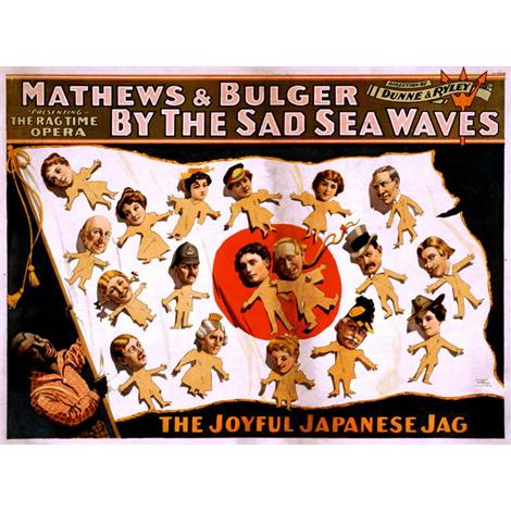 Por las tristes olas del mar