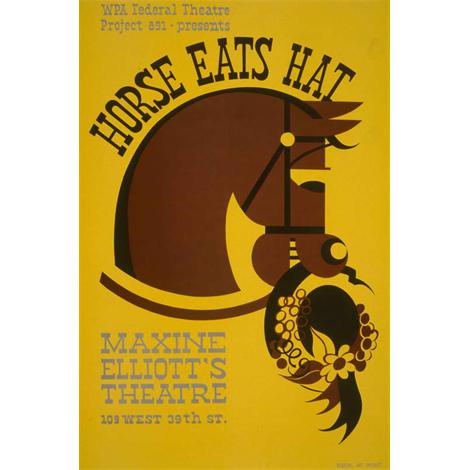 Caballo come el sombrero por Edwin Denby