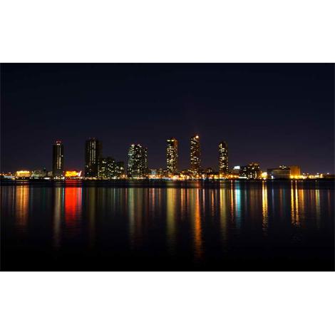 Skyline Nueva York de noche